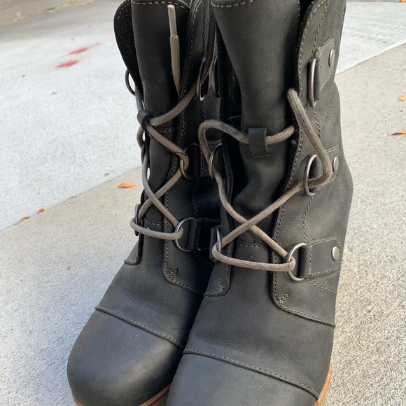 Sorel Shoes - Sorel black boot 8.5!